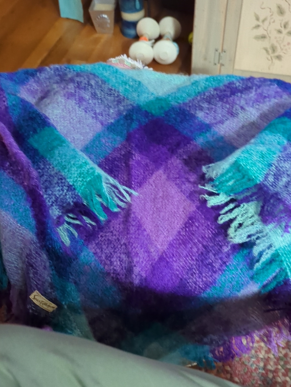 Mohair/Wool Shawl